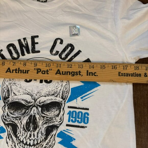 WWE Stone Cold Steve Austin 3:16 White T-Shirt Authentic Brand Sz Small - Picture 5 of 6